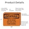 Signmission Back In Or Pull Out On Green Only OSHA Warning Sign, Aluminum, 10in W x 7in L, 2PK OS-2PACK-WS-A-710-L-12468 - alternate 7
